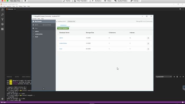 (Windows Version) Install Tools for (NodeJS + Angular + Express + MongoDB) смотреть онлайн