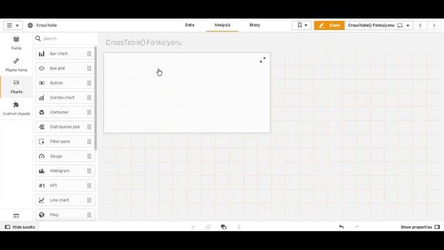 Qlik Sense'de Crosstable Fonksiyonu смотреть онлайн