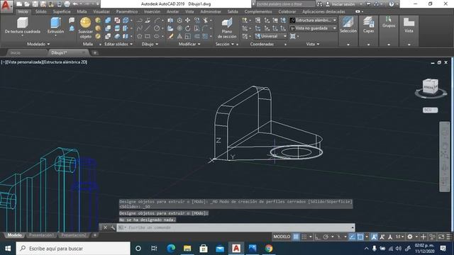 CASTER ASSEMBLY, AXEL SUPPORT. AUTOCAD PIEZA 3. смотреть онлайн