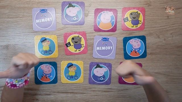 Peppa Pig Memory Game | Peppa Pig Card For Kids | Memory exercise смотреть онлайн