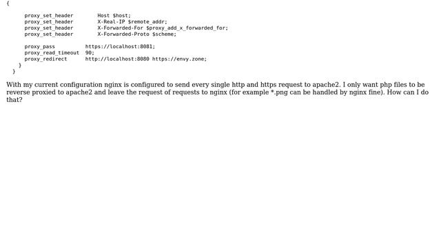 DevOps & SysAdmins: How do I only reverse proxy php files with nginx? смотреть онлайн