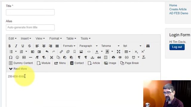 How to Make a Phone Number a Hotlink in Joomla - ? MM #195 смотреть онлайн