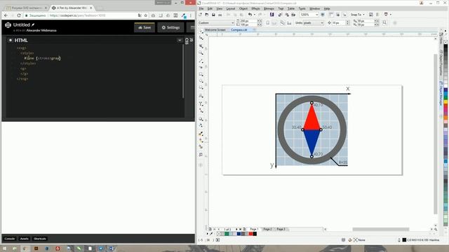 Рисуем SVG чистым кодом смотреть онлайн