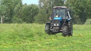 Уборка сенажа в СПК "Гигант" : Нелёгкий путь кормов от поля до траншеи