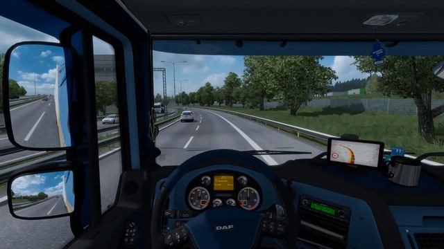 ETS2 1.32 Update - Scandinavian Double Trailer - DAF XF105 - Driving in Sweden - Realistic Graphics смотреть онлайн