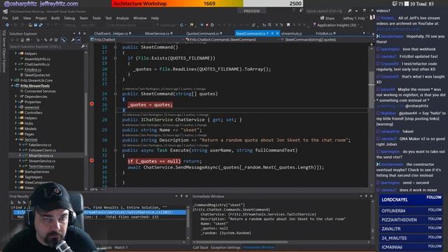 April 7, 2018 - Fixing the FritzBot and more ASP.NET Core coding смотреть онлайн
