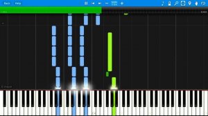 LEGO Ninjago theme song - The Fold : The Weekend Whip | Synthesia Piano Tutorial