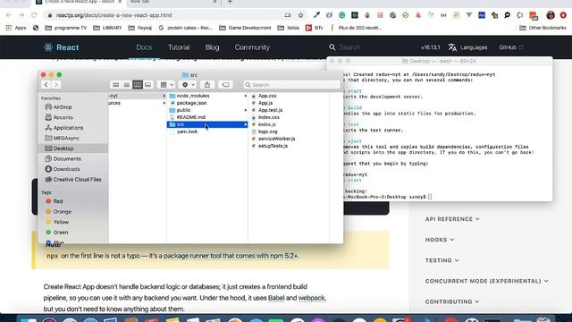 React CLI sous React 16 et Intégration Redux - Vidéo Tuto смотреть онлайн
