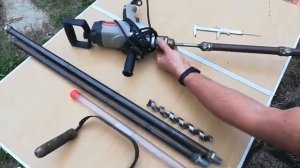 Ямобур  Электрический ямобур своими руками