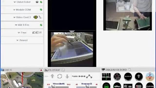 robuREMOTE, un système universel de contrôle à distance de robots смотреть онлайн