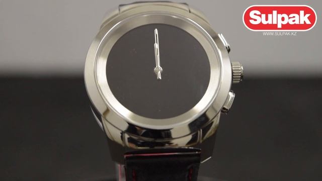 Смарт-часы MyKronoz ZeTime Premium Regular (KRZT1RP-PSL-BKCAR) распаковка (www.sulpak.kz) смотреть онлайн