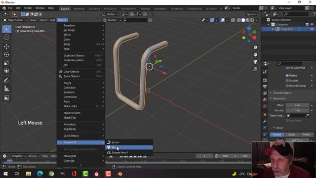 BLENDER TIP: CURVED PIPE смотреть онлайн