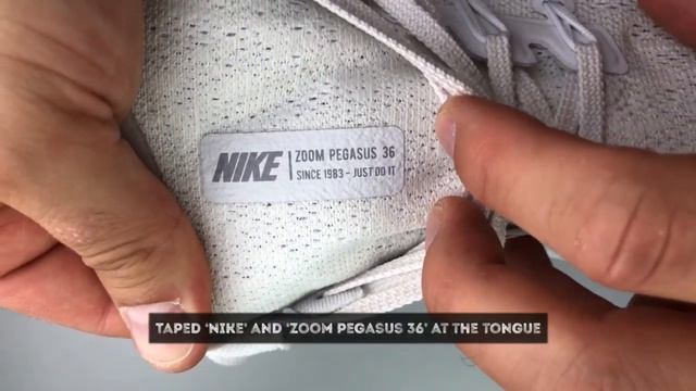 Nike Zoom Pegasus 36 ‘Platinium tint/game royal wht’ | UNBOXING & ON FEET | running shoes смотреть онлайн