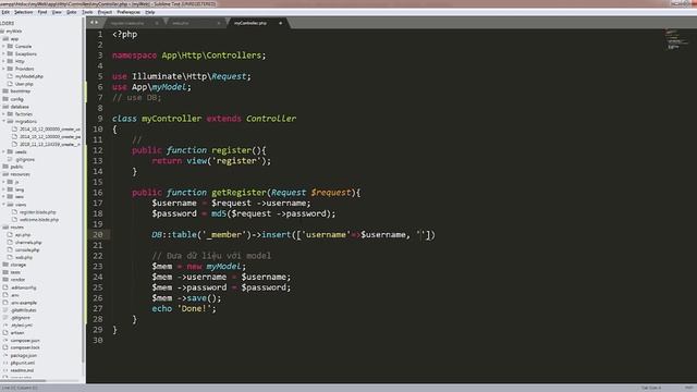 Laravel #08: Xử lý dữ liệu mysql với Model thay thế Query Builder смотреть онлайн