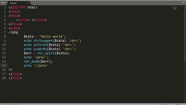 [WPP01G-ID] String Manipulation смотреть онлайн