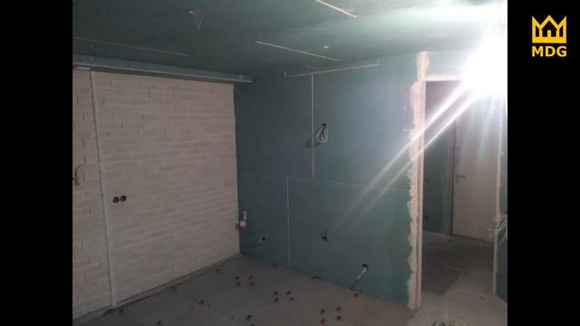 Ремонт под ключ вторички 80м2. MDG/2017 смотреть онлайн