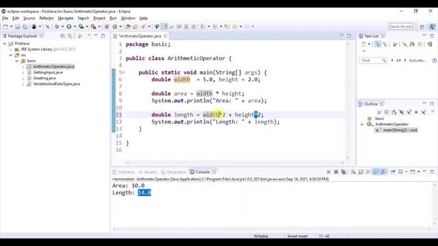 Java Basic 4 - Arithmetic Operators смотреть онлайн