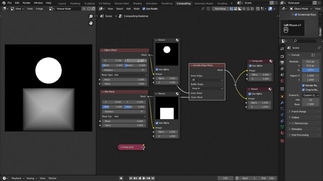 【Blender：コンポジット講座】第41回：Double Edge Node (ダブルエッジノード) смотреть онлайн