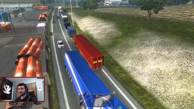 KODLU "V-LED" SCANIA ile ADMİNİ SOLLADIM!!! | Multiplayer ETS 2 смотреть онлайн