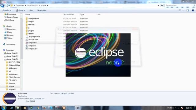 Xampp, MySql db, and Eclipse installation, How to run Java code in Urdu/Hindi смотреть онлайн