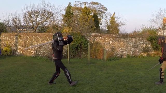 Zweihander vs longsword (HEMA) смотреть онлайн
