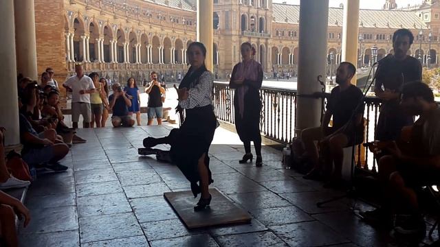 Sevilla. Plaza de España. Flamenco смотреть онлайн