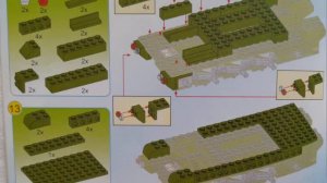 Конструктор Танк Brick (823), инструкция по сборке