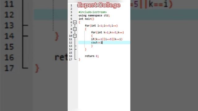Pattern Programs in C Language | patterns in C | Expert College смотреть онлайн