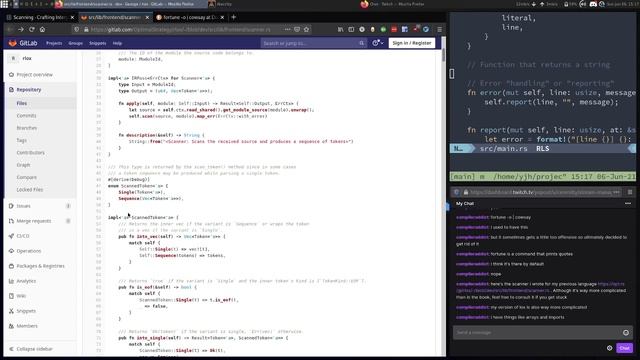 Learning about Crafting Interpreters with Rust! [6th June 2021] смотреть онлайн
