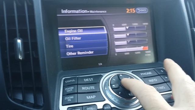 2013 INFINITI G37 OIL LIGHT RESET смотреть онлайн