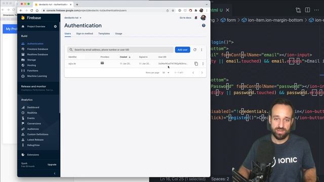 Building an Ionic App with Firebase Authentication & File Upload using AngularFire 7 смотреть онлайн