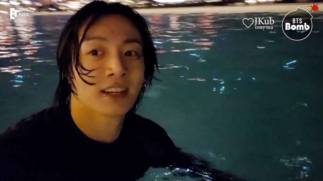 [ОЗВУЧКА JKUB] BANGTAN BOMB Jung Kook Unwinds In Qatar BTS 09.07.2024