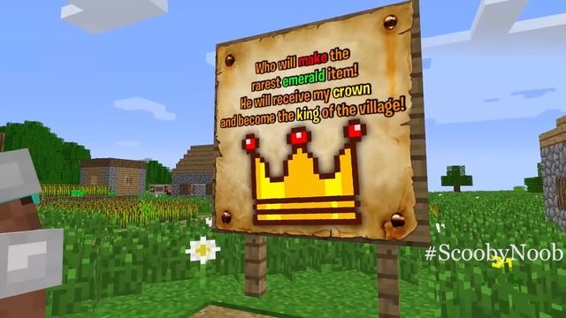 Minecraft NOOB Vs PRO: ONLY NOOB CAN OPEN THIS LARGE EMERALD TRAPDOOR WITH FACE SCANNER! Trolling