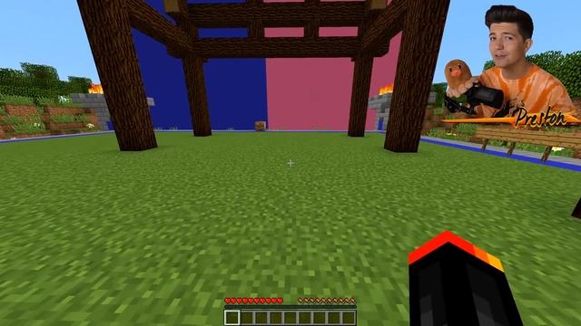 EXTREME Girl vs Boy Minecraft House Battle! смотреть онлайн