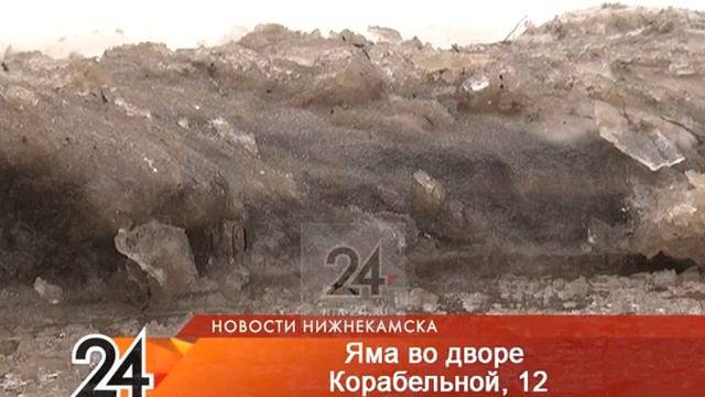 У нижнекамских водителей ломаются машины из-за замаскированных ям смотреть онлайн