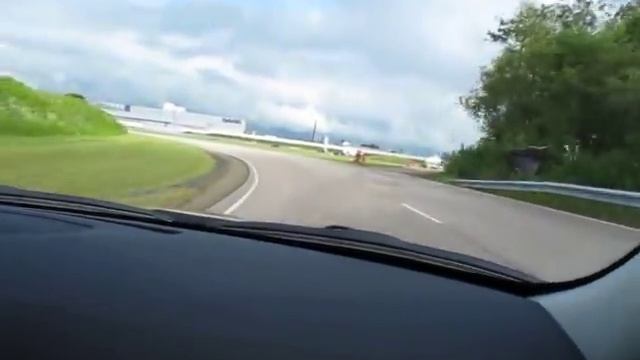 Saab 9-5 2010 circuit test drive смотреть онлайн