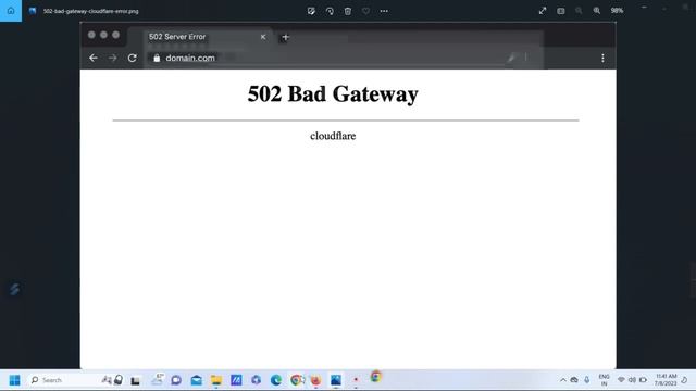 Fix Error 502 Gateway Website Issue || हिंदी में || смотреть онлайн