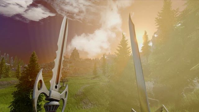 Skyrim | 4K Fantasy Photorealism Test 1 | GTX 1070 SLI смотреть онлайн