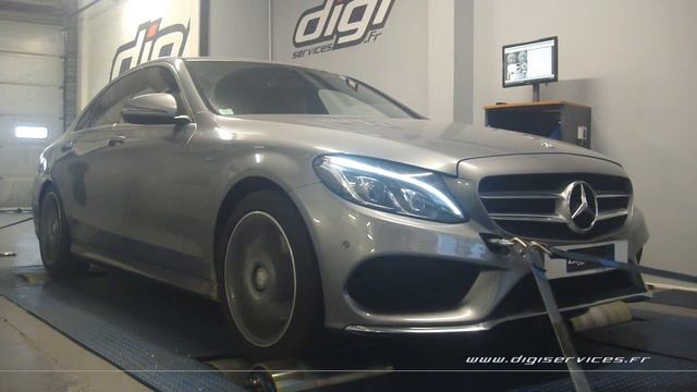 Mercedes C 200 CGI 184cv AUTO Reprogrammation Moteur @ 244cv Digiservices Paris 77 Dyno смотреть онлайн