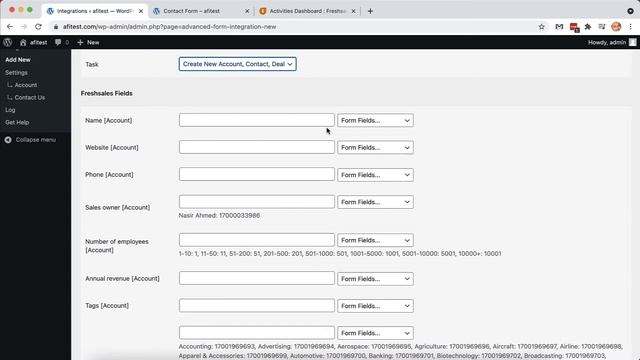 Freshworks CRM (Freshsales) Integration | Advanced Form Integration смотреть онлайн