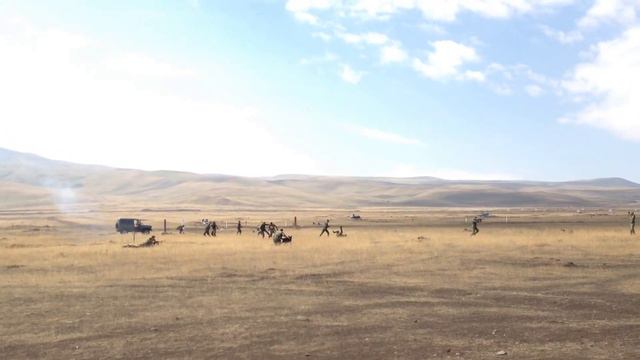 Учения полигон Алагяц. Сентябрь 2014 год. в/ч 2012 смотреть онлайн