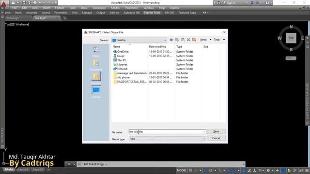 How to Make Tree Line in AutoCAD - Custom line type смотреть онлайн
