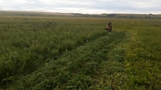 роторная косилка из бензопилы урал