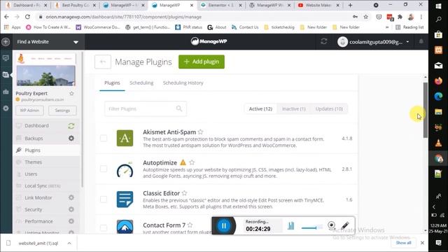 How to take a manually backup WordPress website| What is manageWp ? | How to update theme & Plugin смотреть онлайн