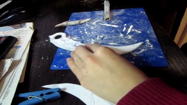 Как сделать керамбит из бумаги смотреть онлайн