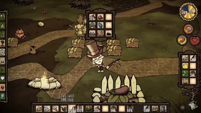 Let's Play Don't Starve 'N' 264 Night Light vs Campfire смотреть онлайн