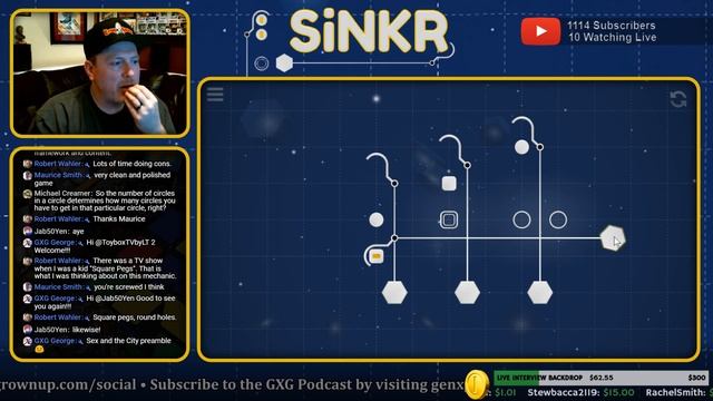 SiNKR | Award Winning Steam Indie PC Game | GenXGrownUp Live смотреть онлайн