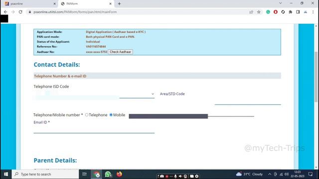 Uti E-KYC pan card service online application - UTIITSL | PAN Card Application | Change/Correction смотреть онлайн