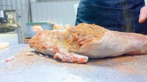 КАК ЗАМАРИНОВАТЬ БАРАНЬЮ НОГУ, для запекание в духовке.
