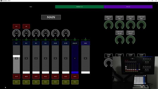 Controla Tu Consola Behringer Flow 8 Con TouchOSC, Software Que Funciona En Windows Y Mac